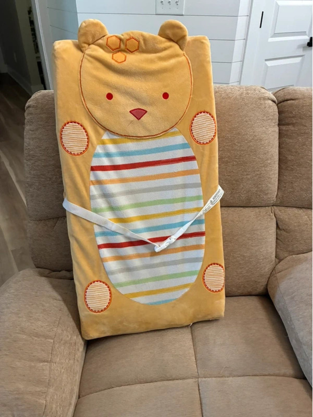 Baby changing mat with cover